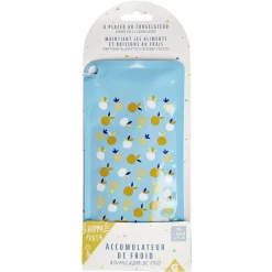 Accumuluteur de froid - plastique 20x9xép0,8cm