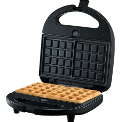 Appareil à gaufres et sandwichs Homday noir 750W