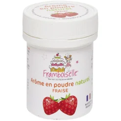 Arôme naturel fraise en poudre 15g