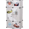 Armoire dressing pour enfant design voiture