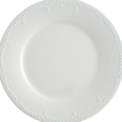 Assiette à dessert blanche