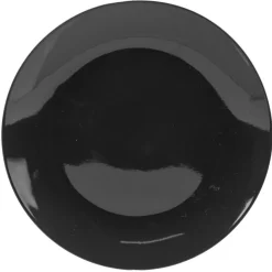 Assiette à dessert rayure noire et blanche