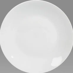 Assiette à dessert ronde blanche