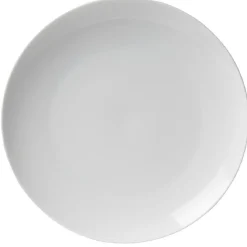 Assiette à dessert ronde blanche