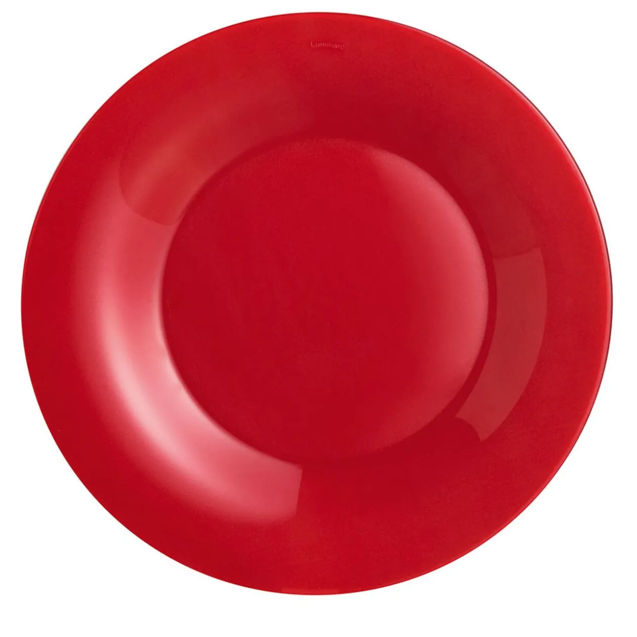 Assiette à dessert ronde Luminarc rouge Zana