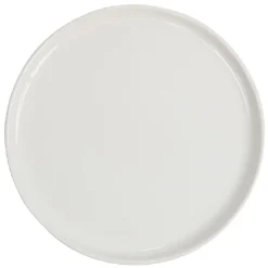 Assiette à dessert ronde Nordic porcelaine blanc