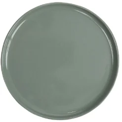 Assiette à dessert ronde Nordic porcelaine vert