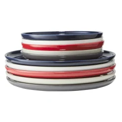 Assiette à dessert ronde Oslo blanche