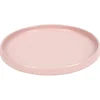 Assiette à dessert rose gamme Belinda