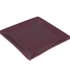 Assiette à dessert violette