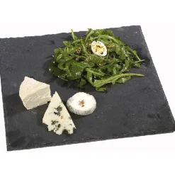 Assiette ardoise carrée