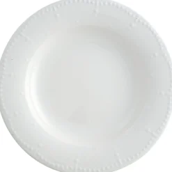 Assiette creuse blanche