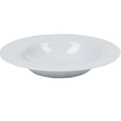 Assiette creuse blanche ronde Enzo
