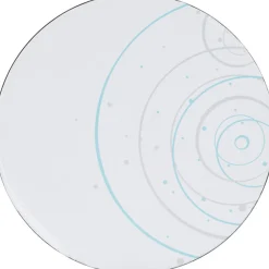 Assiette de présentation design cercles et ronds