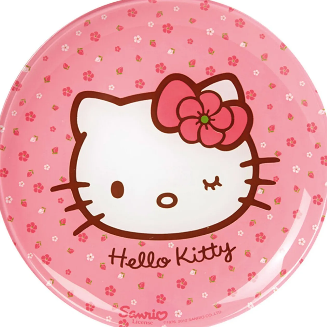Assiette enfant à dessert Hello Kitty