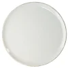 Assiette plate Lisbonne en grès gris Ø27cm
