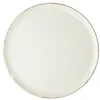 Assiette plate Lisbonne en grès beige Ø27cm