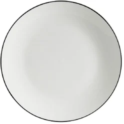 Assiette plate porcelaine blanc Ø26,5cm