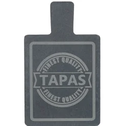 Assiette rectangulaire à tapas en ardoise
