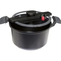 Autocuiseur basse pression Russell Hobbs noir et rouge 5L