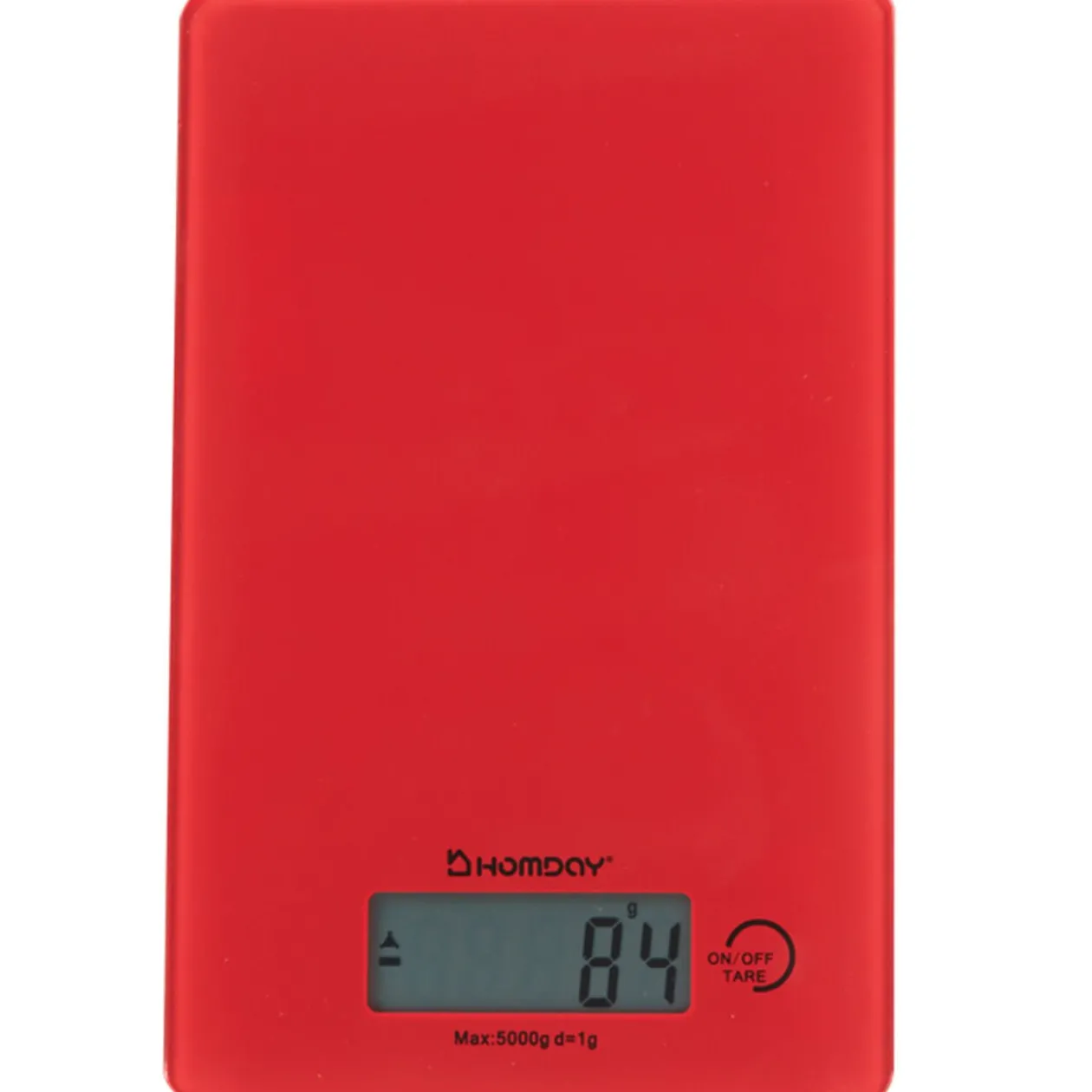 Balance de cuisine électronique Homday rouge