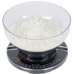 Balance de cuisine manuelle avec bol amovible