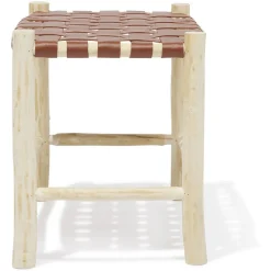 Banc bout de lit Terra bois marron - L60xP34xH43 cm