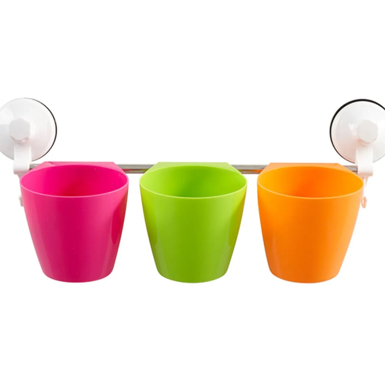 Barre à suspendre et 3 pots amovibles