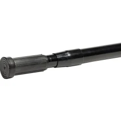 Barre de douche extensible noir 110-200 cm