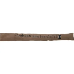 Bas de porte avec message L.85 cm