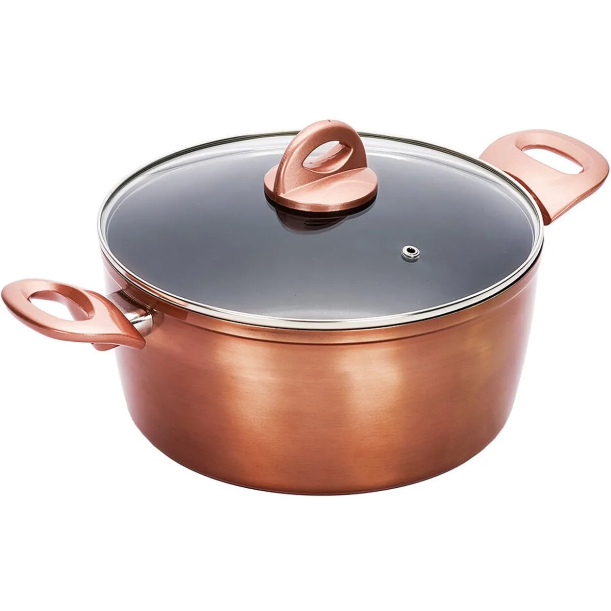 Batterie de cuisine aluminium forgé 3 pièces tous feux dont induction