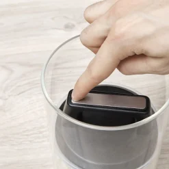 Bocal avec couvercle à ventouse hermétique