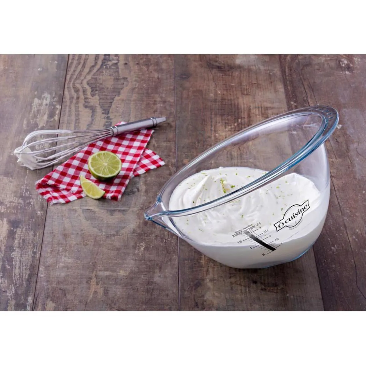 Bol à mixer gradué Ocuisine verre transparent