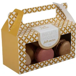 Boîte à biscuit en carton x3