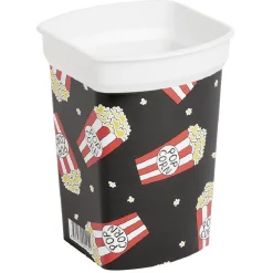 Boîte à pop corn 2L - 13,4x13,4xH18,4cm