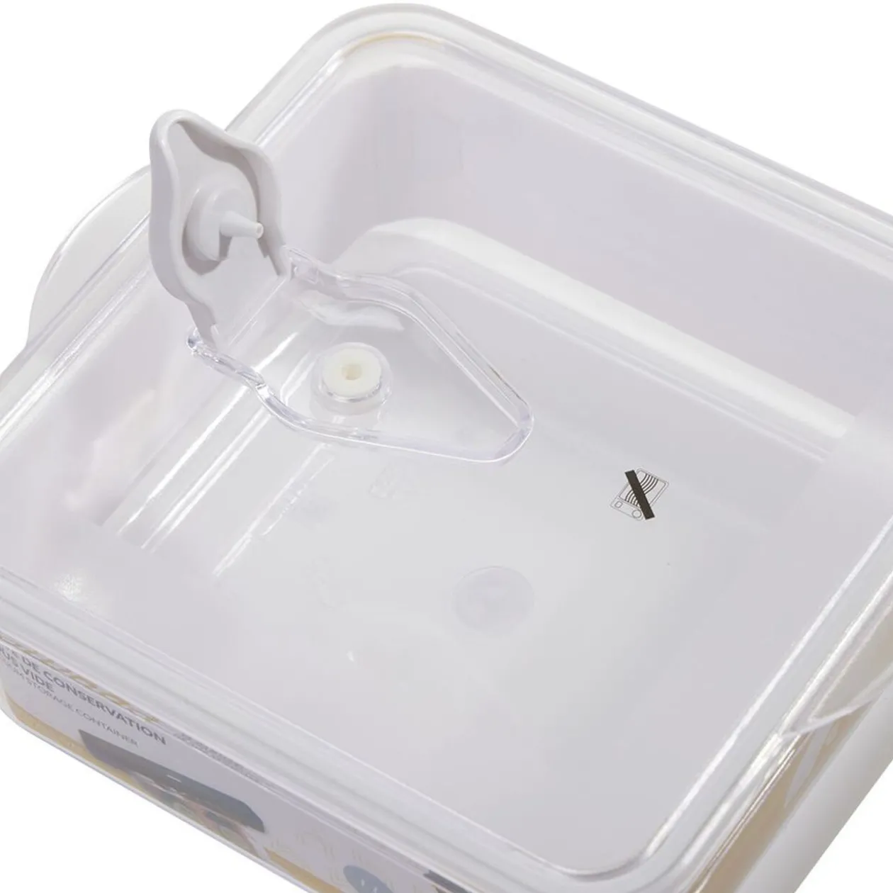Boîte de conservation sous vide 1,3L - 21,5x13,8xH7,7cm