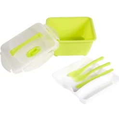 Boîte Lunch box compartimenté avec couvert