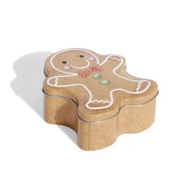 Boîte métal bonhomme pain d'épices