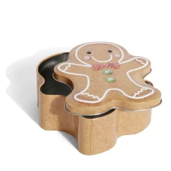 Boîte métal bonhomme pain d'épices