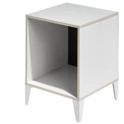 Bout de canapé blanc Aaron