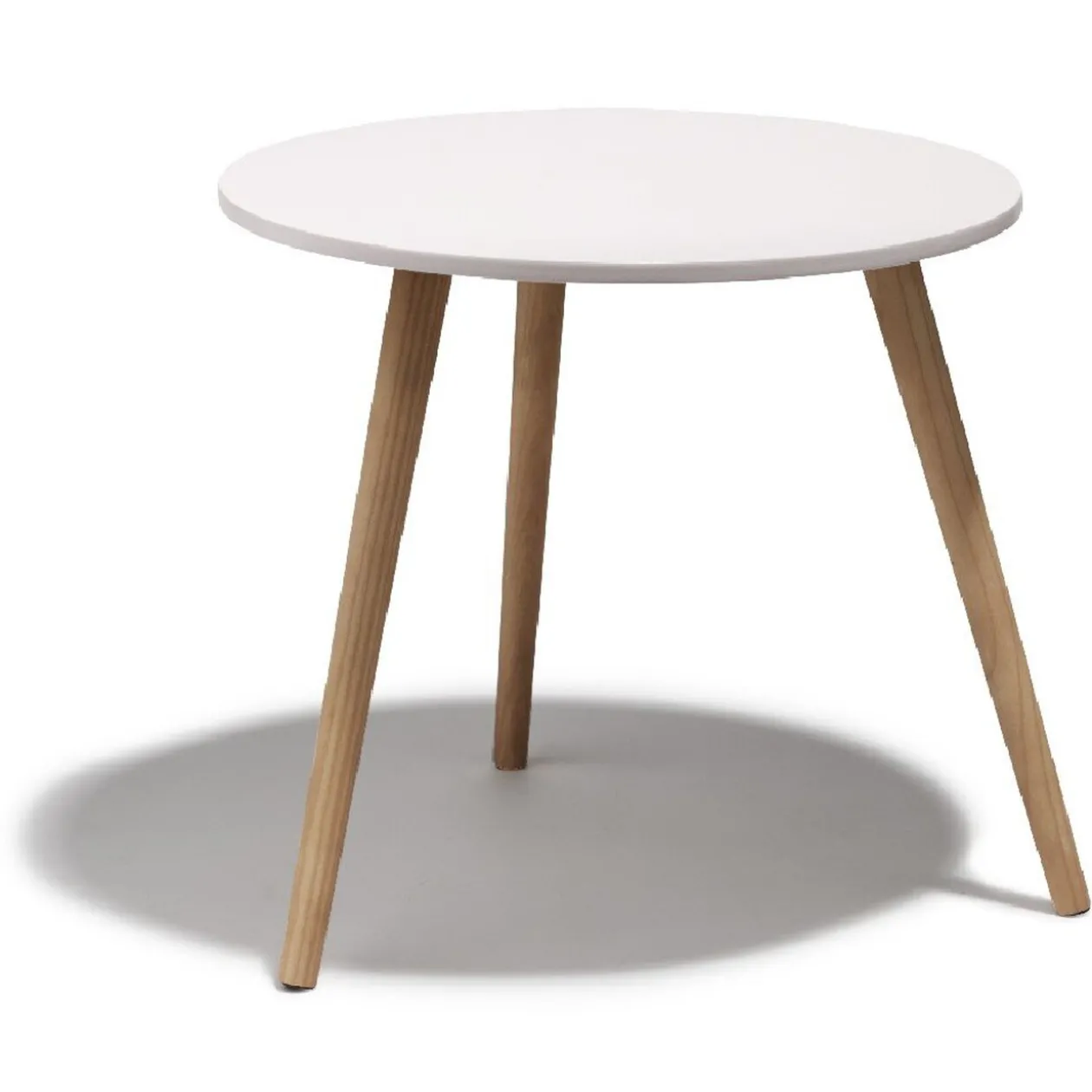 Bout de canapé Charlotte avec plateau rose