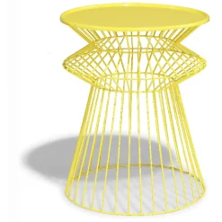 Bout de canapé Fanzy jaune