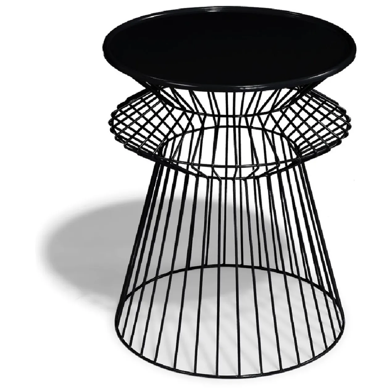 Bout de canapé Fanzy noir