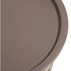 Bout de canapé Gaëlle jonc de mer tressé Ø35xH36cm