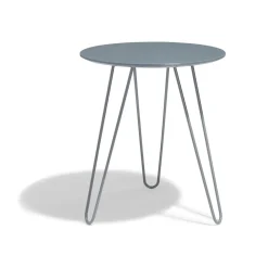 Bout de canapé Lou anthracite à trois pieds