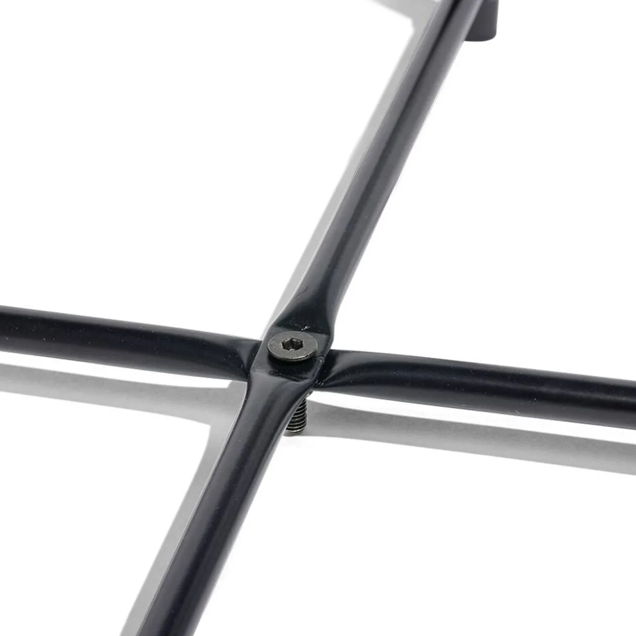 Bout de canapé Maddy métal noir Ø41xH49cm