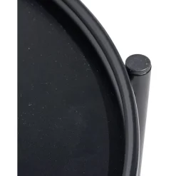 Bout de canapé Maddy métal noir Ø41xH49cm