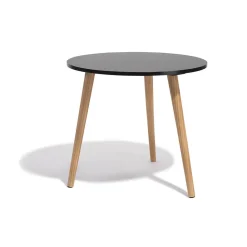 Bout de canapé noir Charlotte