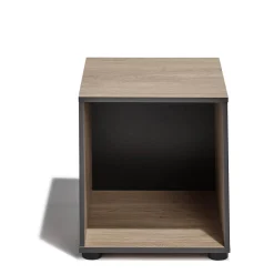 Bout de canapé Queens cubique à quatre pieds