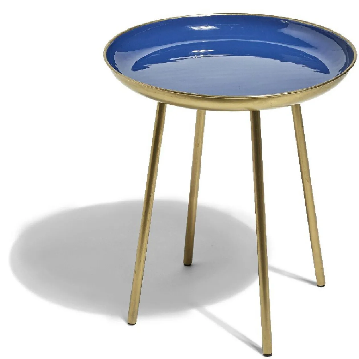 Bout de canapé Ravi bleu électrique